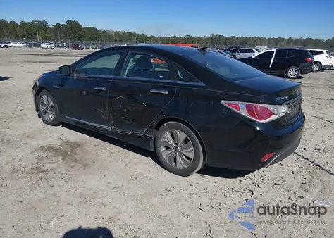 2013 Hyundai Sonata Hybrid Limited z USA, uszkodzony, nr VIN KMHEC4A42DA093900